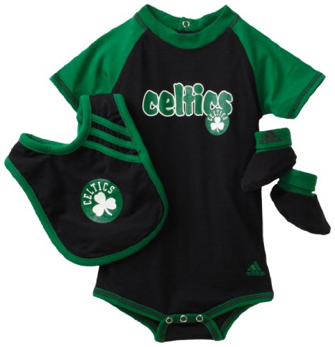 NBA Infant Boston Celtics Boys Bib & Bootie Set - R228Syce (Multi, 18 Months)