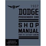 1937 DODGE Shop Service Repair Manual Book by Dodge