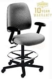 Centris Large Back Mid-Height Drafting Chair