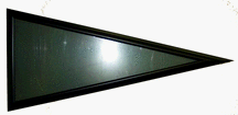 Buy Black Executive Leather Traditions Collection Pennant Frame by Winning Streak