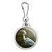 Great Blue Heron Jacket Handbag Purse Luggage Backpack Zipper Pull Charm