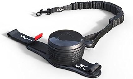 Lishinu Retractable Hands Free Dog Leash (Black Bungee)