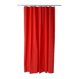 Saxan Red Shower Curtain