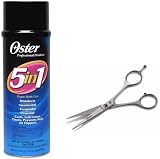 Oster Super Steel Premium Barber Shear O3 Series * 5.5 With Free 5 In 1 Disinfectant