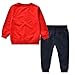 Miniowl Kids Boys Clothing Sets Ship Pattern Long Sleeve T-shirt Pants 2T-6T