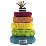 41rdCQw1LeL. SL160  Lamaze Rainbow Stacking Rings Developmental Toy