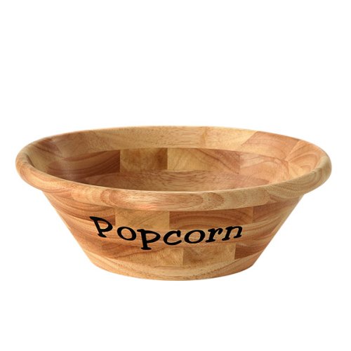 Whirley-Pop Wooden Popcorn Bowl