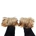 ECOSCO Women Soft Cozy Fuzzy Faux Fur Leg Warmers Socks Boots Cuffs Cover
