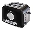 Russell Hobbs 1514256 Grille-Pain Radio 800 W 2 Fentes M�tal Peint en Noir Mat