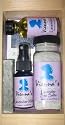 Rustic Lavender Bath Set. 100% Natural Aromatherapy Holiday Gift