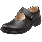 Finn Comfort Women's Sonoma-S Ebony Mary Jane,Black Nappa/Nubuck,35 EU (US Women's 5 M)