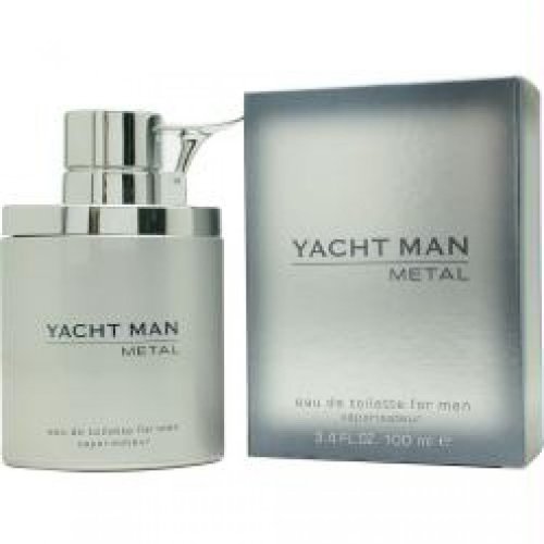 Yacht Man Metal By Myrurgia Edt Spray/FN146977/3.4 oz/men/