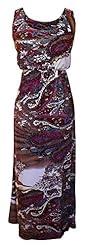 Flowy Paisley Tank  Dress