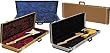 Fender Strat/Tele Hardshell Case Black Black Plush Interior
