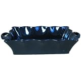 BIA Cordon Bleu Wavy 3-Quart Rectangle Baker, Black