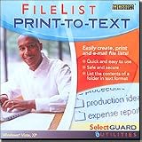 SelectGuard FileList Print-To-Text
