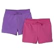 Newborn Girls' Circo® 2-pack Knit Shorts - Orchid/Tutti Frutti