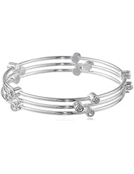 Kenneth Cole New York "Shiny Metals" Crystal Bangle Bracelet Set
