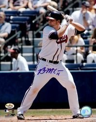 Brian McCann Signed Atlanta Braves 8x10 Photo White Jersey