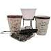 Chocolate Fondue for two Set: 100 gr +refills, Fondue, Anysetiers Dark, Milk