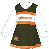 Reebok Cleveland Browns Toddler (4-6x) Cheer Uniform Kids Size 6X