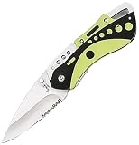 FURY Waterbug Dive Folding Pocket Knife, Neon Yellow, 4-Inch