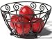 Kitchen & Housewares : Spectrum Scroll Fruit Bowl - Black (10")