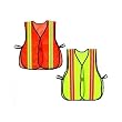 Boston Industrial Safety Vest with Reflective Strips - Lime Green