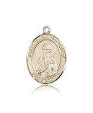 14kt Gold St. Basil the Great Medal
