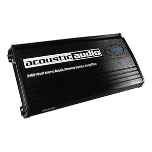 Acoustic Audio XS2401 Xtreme 2400 Watt Mono Block Amp Car Amplifier