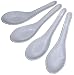 Asian Dining White Spoons - Set of 4