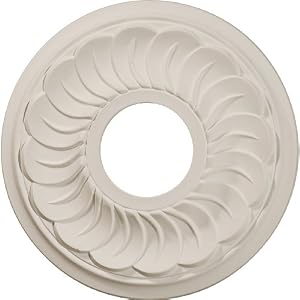 11 3 4OD x 3 5 8ID x 1P Blackthorne Ceiling Medallion by 