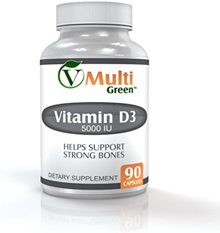 Best Vitamin D3 5000 IU, 100% Natural Sources Vegetable Small Pills, GMO Free & Preservative Free, Premium Quality. The number one Best Vitamin D3 5000 IU, supplement available online today, Prevent Vitamin D Deficiency and its Symptoms by Taking a Daily Supplement, no artificial colors, no stearate or other cheap and harmful fillers. Quality tested in a GMP Lab, Nobody beats us on quality and safety requirements. No other Vitamin D3 5000 IU supplement quite measures up. Vitamin D3 Veggie-high Dosage in one small pill. Easy to swallow -; Made In USA;180 Days Money Back Guarantee