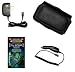Cell Phone Accessories Bundle for Sprint Samsung Exclaim M550 (Includes; Premium Leather Side Carry Case, Rapid Car Charger, Home Wall Charger, Generation X Antenna Booster)