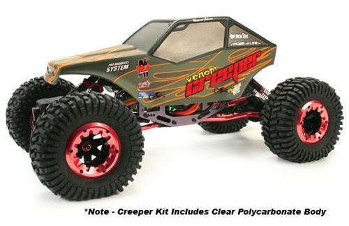 Venom Creeper Competition Rock Crawler Kit - Red