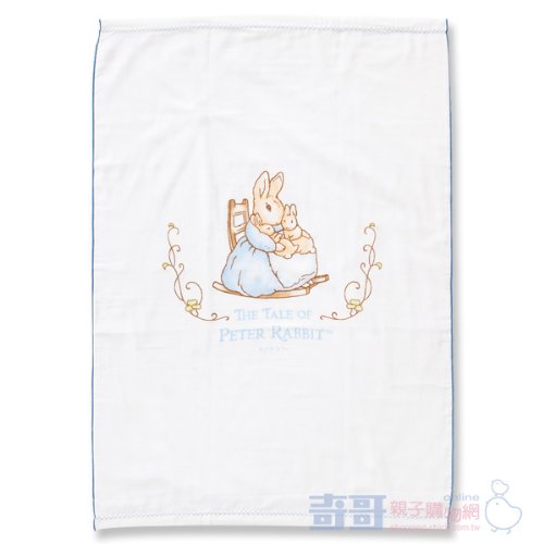 Peter Rabbit Baby Soft Muslin Cotton Muslin beth Towel, Swaddle, Blanket 75x105cm image