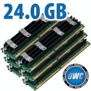 24.0GB Mac Pro Memory Matched Pair (4GB x 6) PC6400 DDR2 ECC 800MHz 240 Pin FB-DIMM Modules,Other World Computing,OWC64FB4MPK24GB