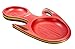 Lucky Bums Plastic Torpedo Sled, Red
