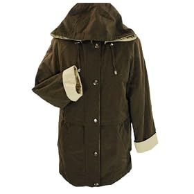 Liz Claiborne Ladies Zip Out Lining Coat