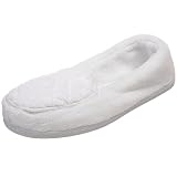 Dearfoams Womens DF125 Quilted Tab Microfiber 