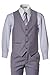 Boys Slim Fit Light Grey Suit in Toddlers to Boys Sizing