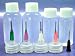 Beachcombers! 1/2 Oz & 1oz Soft Squeeze Fine Metal Tip Moroccan Blunt Needle Syringe Type Body Art Henna Tattoo Applicators, 5 Tips 4 Bottles
