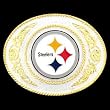 Pittsburgh Steelers Belt Buckle - NFL Football Fan Shop Sports Team Merchandise