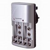 Lloytron Plug In Mains Battery Charger For AA / AAA / 9V NiMH /