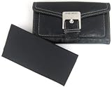 Nine West Hipster Checkbook Wallet in Black