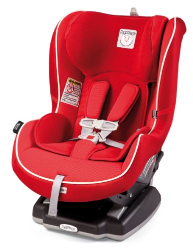 Peg Perego Convertible Premium Infant to Toddler Car Seat, Red