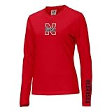 Nike Nebraska Cornhuskers Red Ladies Classic Logo Long Sleeve T-shirt