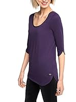 edc by ESPRIT Camiseta Manga Larga (Violeta)