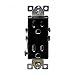15 Amp Duplex Receptacle 125 Volt Black Enerlites 61501-BK