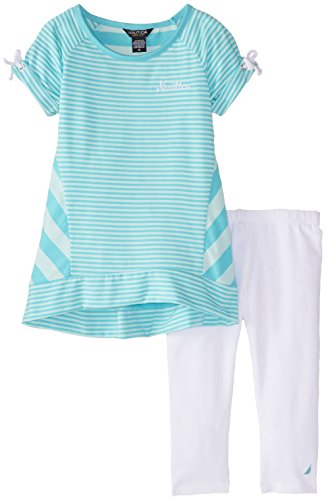 Nautica Little Girls' Tunic and Capri Legging Two-Piece Set